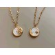 Wholesale Sun And Moon Mother Of Pearl Necklace